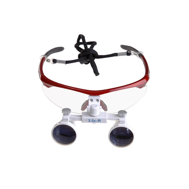 Dentist Dental Magnification Medical Binocular Loupes 3.5X 420mm Optical Glass