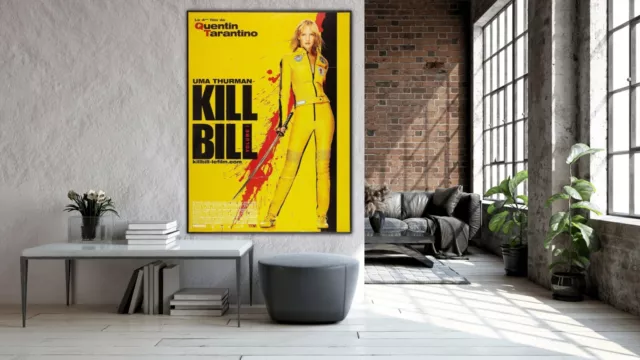 Kill Bill Vintage Movie Poster  -  Uma Thurman A4 A3 A2 sizes No. 0417