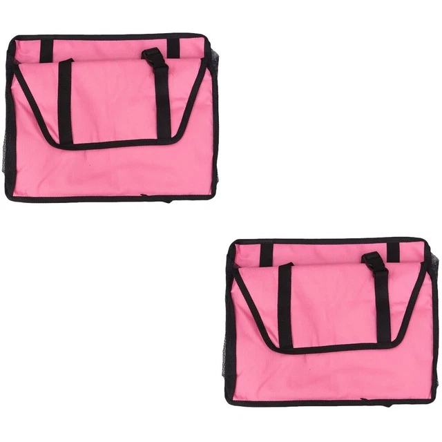 2 piezas Asiento de refuerzo para perro malla Prime protector impermeable para vehículo