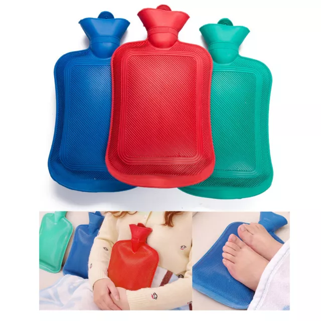 1 Rubber Heat Hot Water Bag Cold Warmer Relaxing Bottle Bag Therapy Thick 2000mL