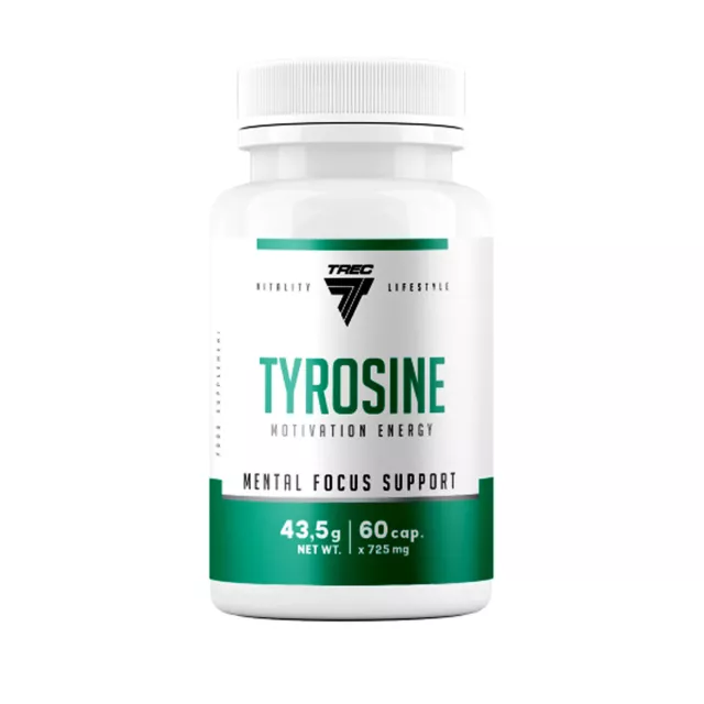 TREC NUTRITION TYROSINE 600 60 CAPS Leistungsfähigkeit und Konzentration