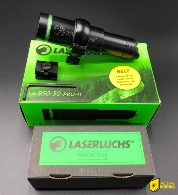 IR Strahler Laserluchs LA 850 50 PRO II IR Laser Aufheller inkl. LA Bracket03