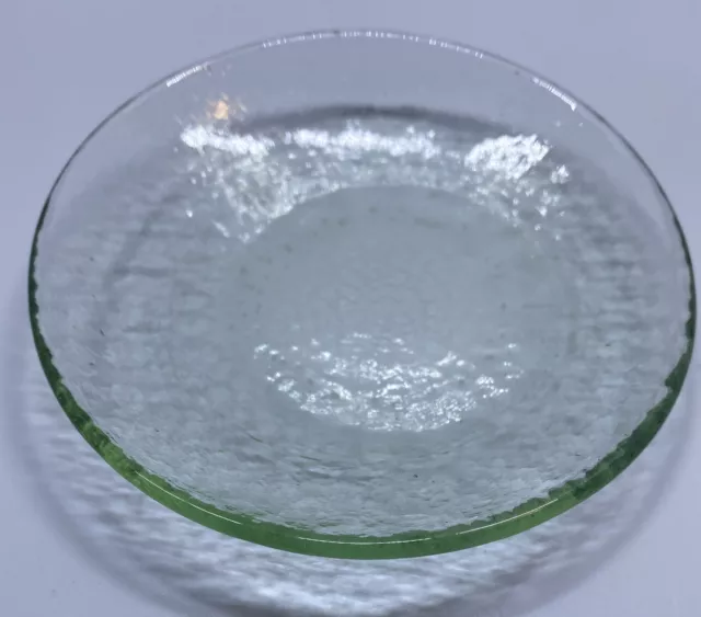 🔥 Fire And Light Celery Green Recycled Glass Dipping Bowl 4 Inch