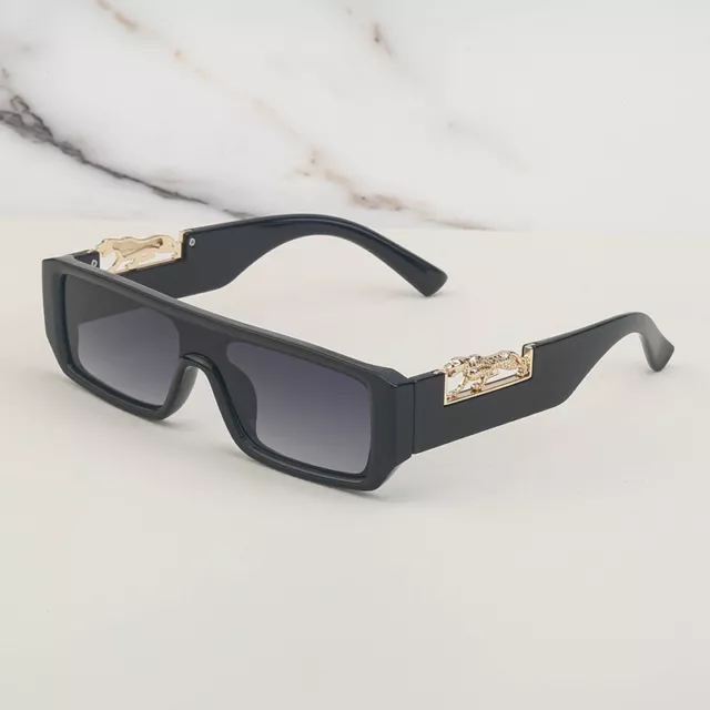 RETRO VINTAGE SQUARE Sunglasses Luxury Men Women BIG Thick Frame Hip Hop  Glasses $7.99 - PicClick