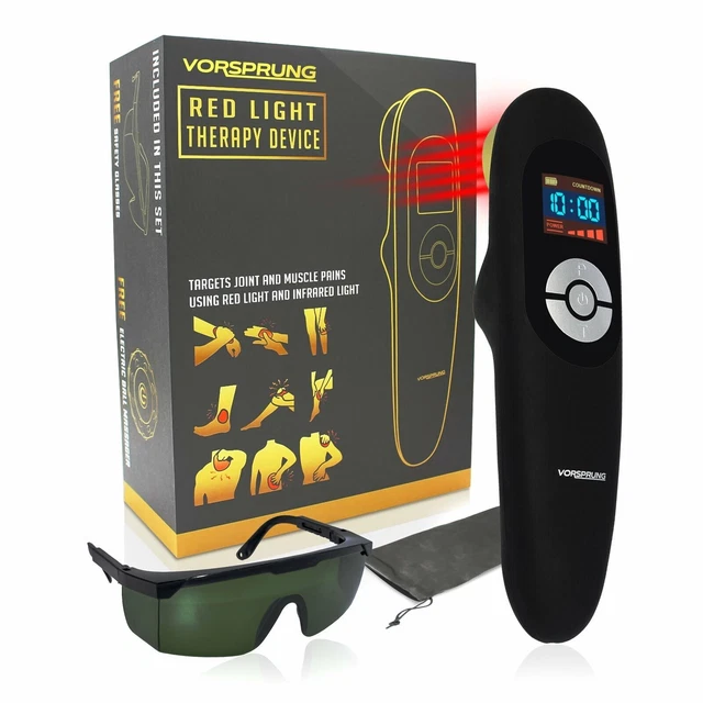 USEDVORSPRUNG RED LIGHT Infrared Cold Laser Therapy Portable Pain