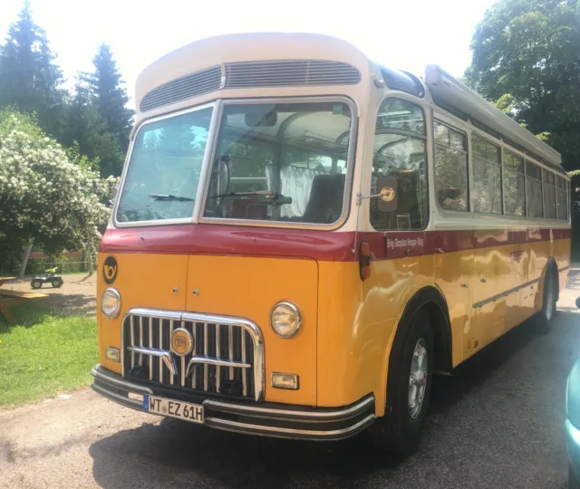 Oldtimer Wohnmobil Wohnbus FBW von 1961 H-Kennzeichen Campingbus Sambabus