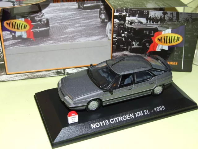 CITROEN XM 2L 1989 Gris NOSTALGIE NO013 1:43