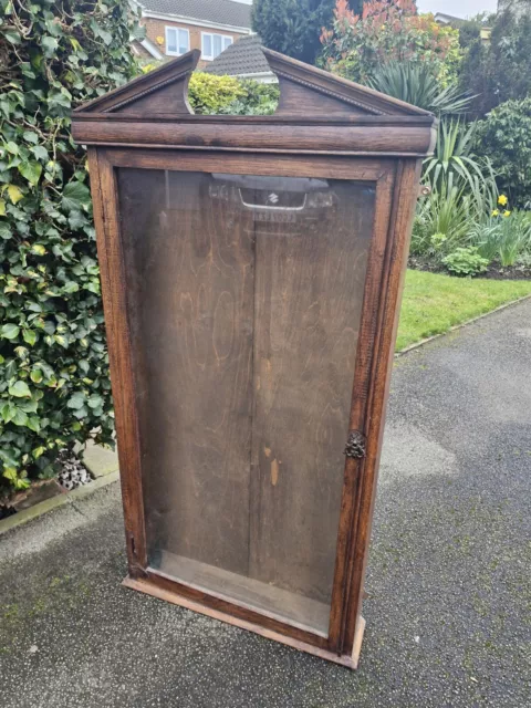 Antique Church Oak Noticeboard