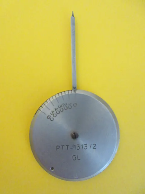 Ancien Instrument De Mesure Dynamometre Ptt/Poste Telegraphe/Telephone Ancien 2