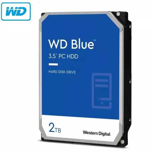 WD Blue 1TB 2TB 3TB 4TB HDD PC Desktop Hard Disk Drive 7200RPM 3.5" SATA