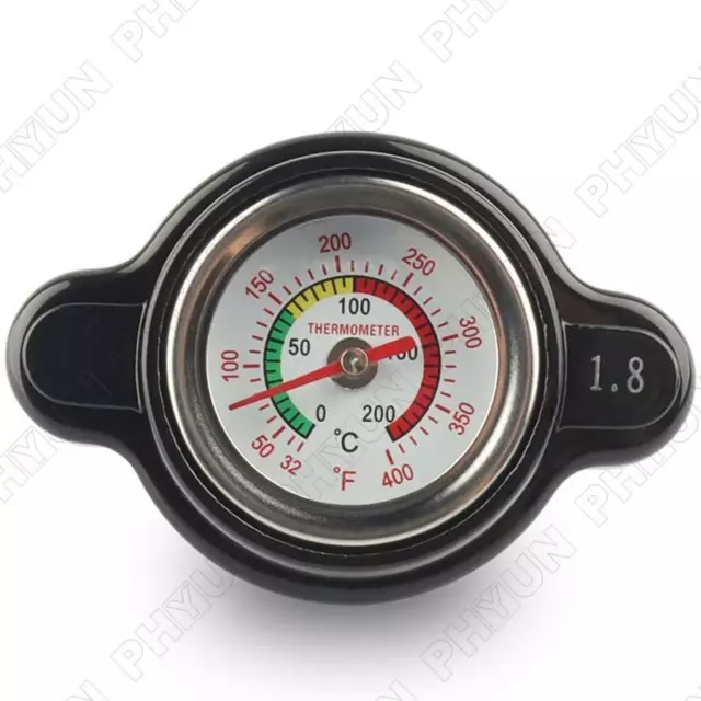 1.8 High Pressure Radiator Cap Temp Gauge For Honda CRF450R Yamaha WR450F 03-15