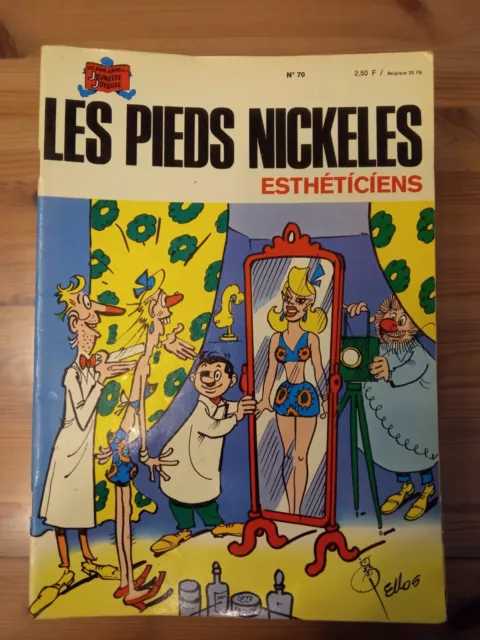 LES PIEDS NICKELÉS estheticiens n° 70 - 1974 jeunesse Joyeuse SPE