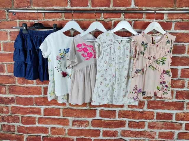 Camicetta Camicetta Ragazza Pacchetto Età 6-7 Anni Next Gap Ecc Manica Corta 122 Cm