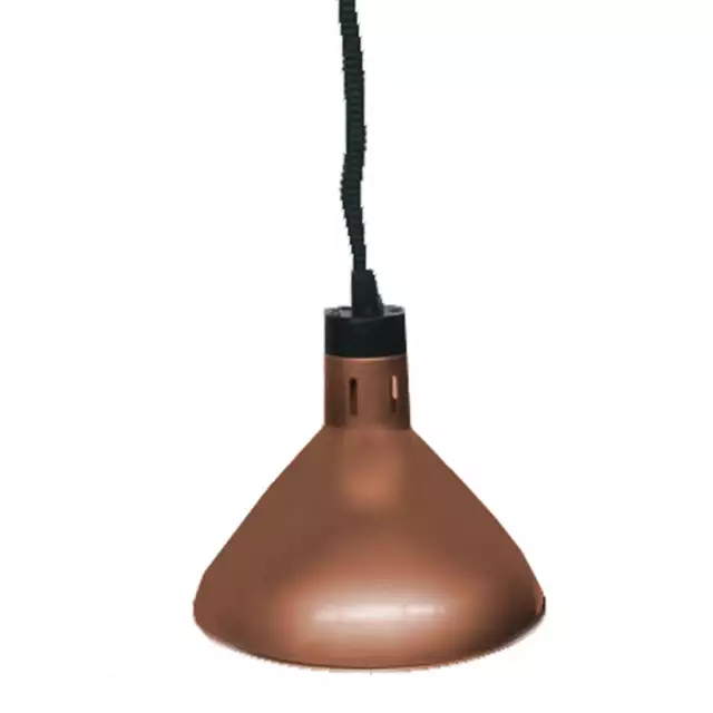 Pull down heat lamp antique copper 270mm Round HYWBL09 GRS-HYWBL09