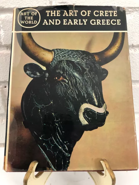 The Art of Crete and Early Greece by Friedrich Matz (1962 Hardcover)