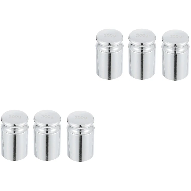 6 Pcs Peso Di Placcatura Pesare Pesi Peso Di Calibrazione Forniture