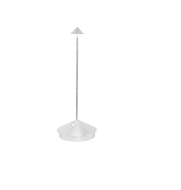 Lampada da tavolo led Zafferano Pina Pro ricaricabile 2200-2700-3000K 2,2W fogli