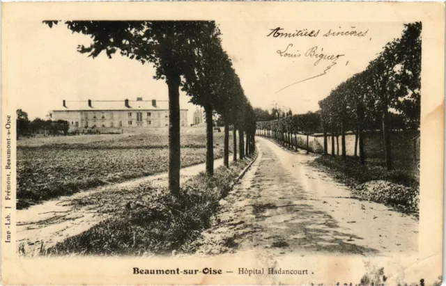 CPA BEAUMONT-sur-OISE - Hadancourt Hospital (107141)