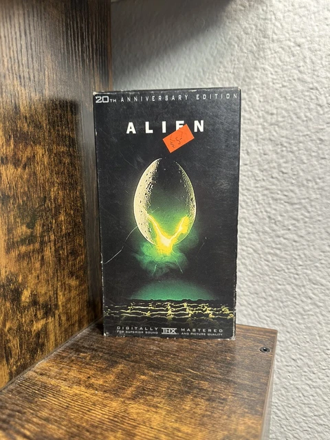 ALIEN (VHS, 1999, 20th Anniversary Edition) With Space Odyssey Insert £ ...