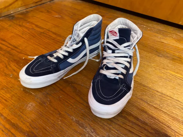 VANS VAULT OG SK8-HI LX Navy Size 11