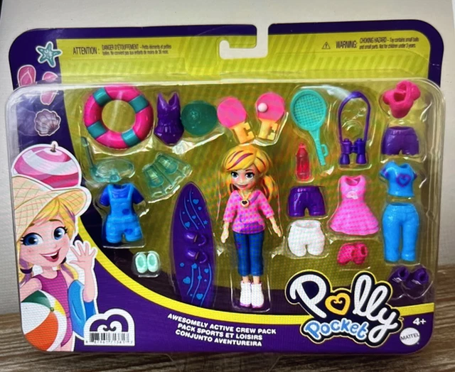 Polly pocket awesomely active pack on sale