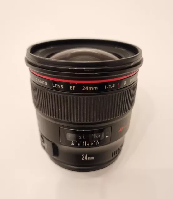 Canon EF 24mm 1.4F L II USM - for parts or repair