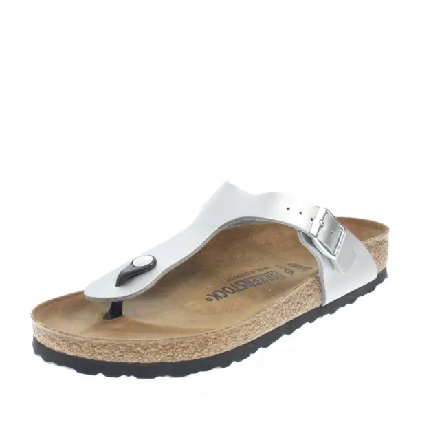 Birkenstock Gizeh Bs Argento - Taglia 35 Scarpe Donna Ciabatte Infradito