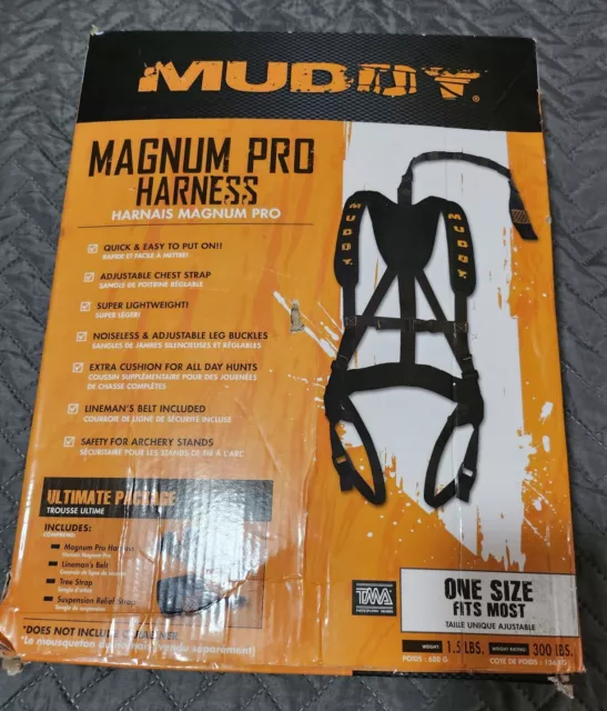 Muddy Outdoors Magnum Pro Harness Ultimate Package New MSH110