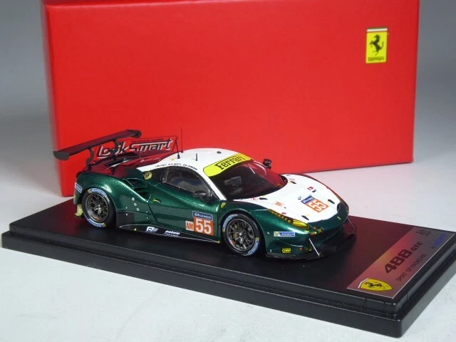LOOKSMART LSLM070 FERRARI 488 GTE Spirit Of Race n°55 2nd GTE Am Le