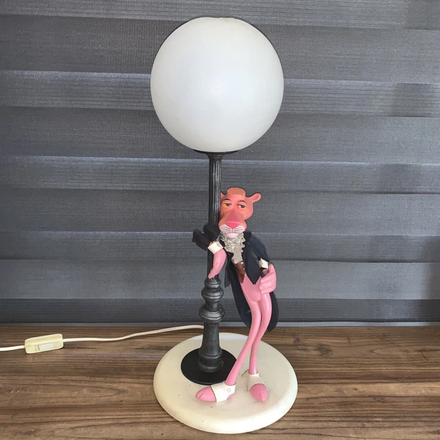 Lampada Pantera Rosa Vintage Linea Zero Originale Pink Panther Panthere Rose