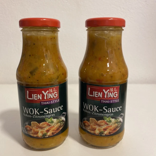 2x SALSA WOK citronella cocco di Lien Ying 2x0ml 28,96€/kg