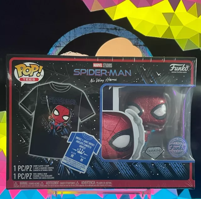 Buy Pop! & Tee Spider-Man (Diamond) at Funko.