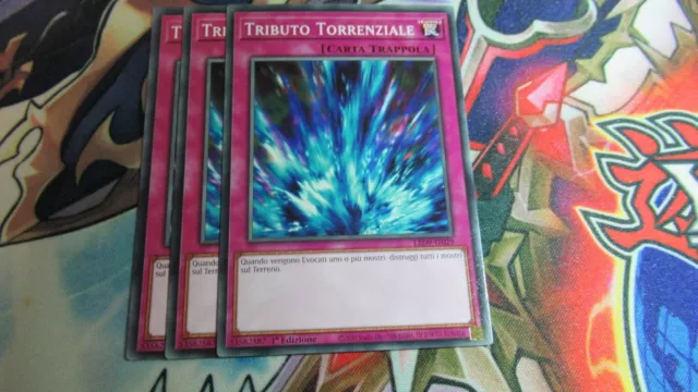 🇮🇹 YU GI OH 3 x TRIBUTO TORRENZIALE – LED9 IT029 COMUNE – ITA 🇮🇹