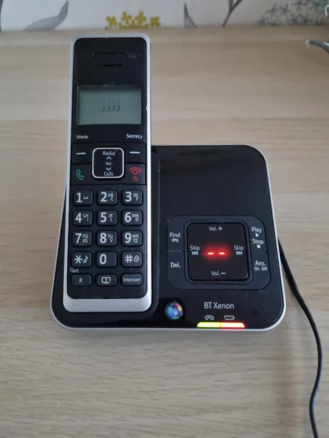 BT Xenon 1500 telefono cordless digitale con segreteria telefonica compatibile GAP
