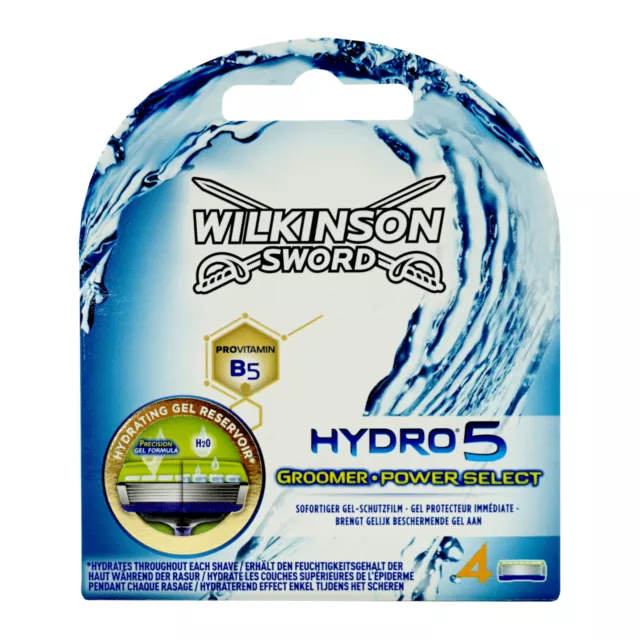 Wilkinson Sword Hydro 5 GROOMER POWER SELECT Auswahl an Rasierklingen -OHNE OVP