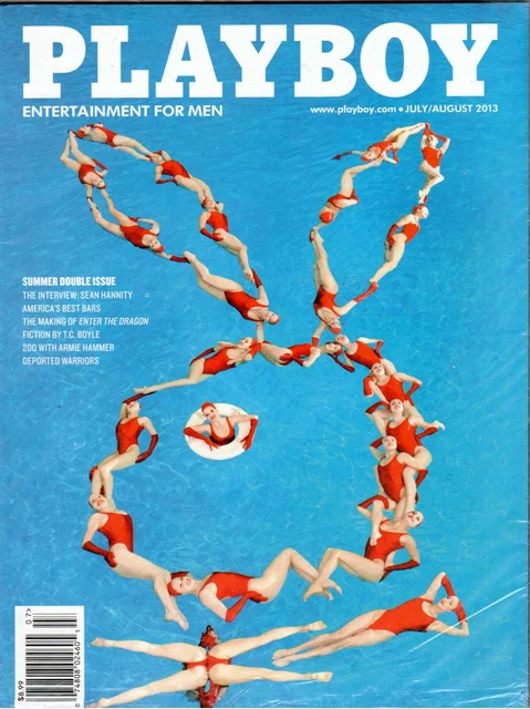 PLAYBOY MAGAZINE JULY August 2013 Summer Double Issue £14.87 - PicClick UK