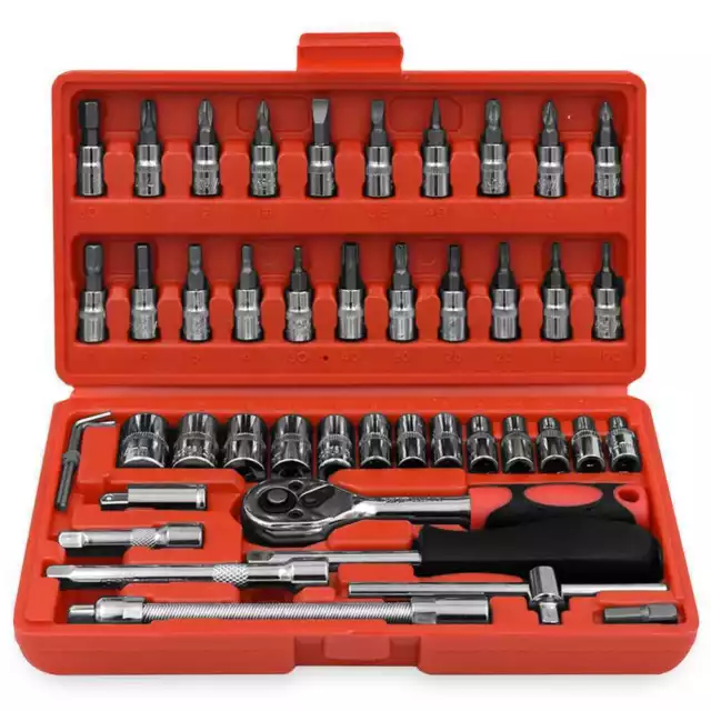 FAMEX 723-47 Boîte à outils complete malette à outils valise coffret  outillage 