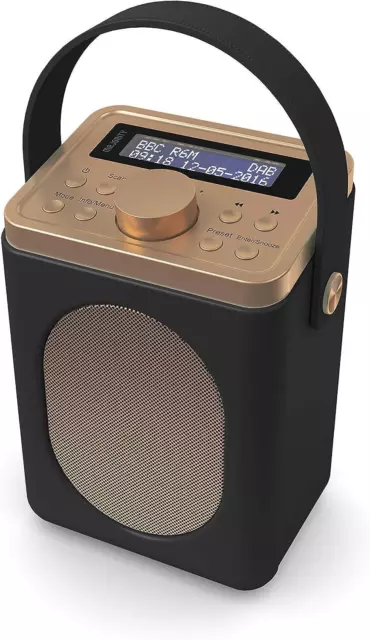 DAB, DAB+ Digital and FM Bluetooth radio | Battery and Mains Powered Portable