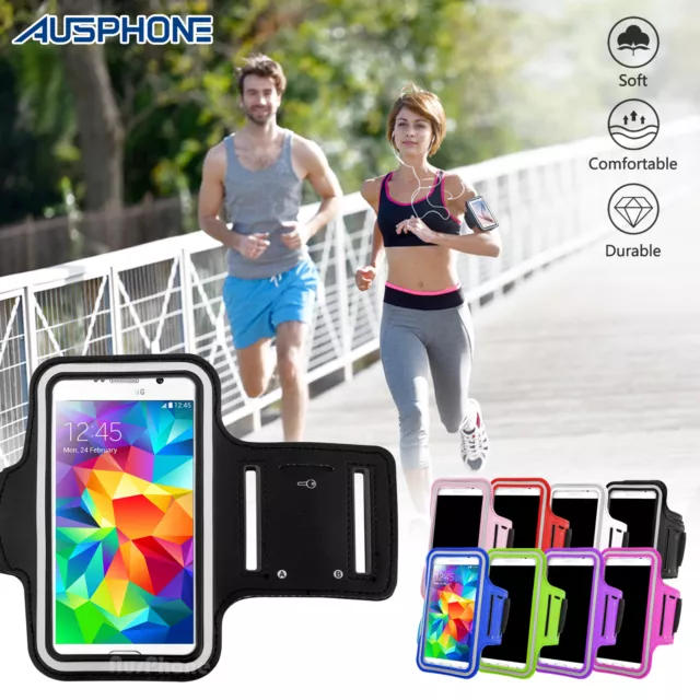 Sport Gym Running Armband Exercise Case for Apple iPhone 15 14 Plus 13 Pro Max