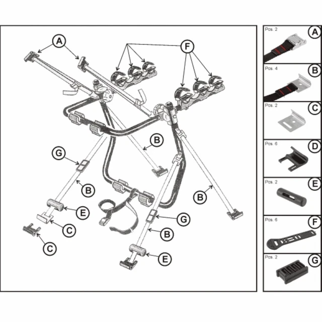 Adaptateur Descente PERUZZO Pour Porte-vélos - Ø12/15/15 Boost/20 Mm - Neuf