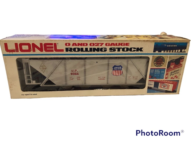 Vtg 1980 Lionel Famous American Railroad (FARR) Union Pacific Quad Hopper 6-9366