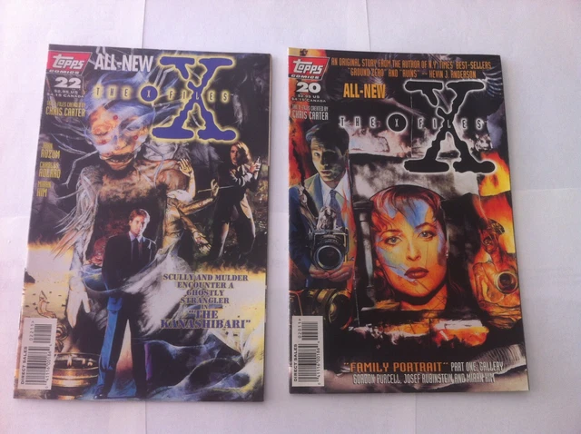 Topps Comics  12 X-Files Very Fine/Near To Mint Condition 6