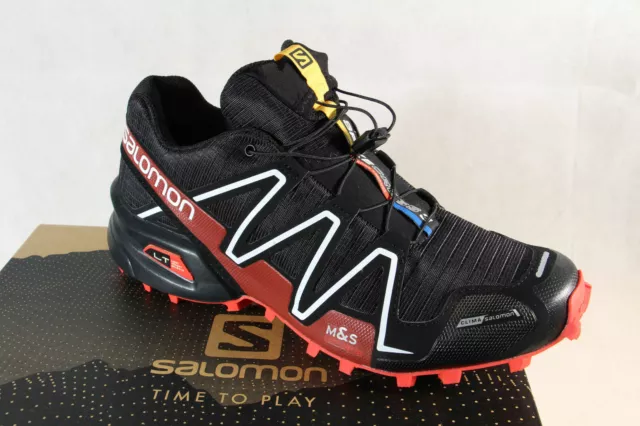 Salomon SpikeCross 3 CS Outdoorschuh Trial Running Schuh mit Spikes NEU