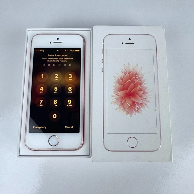 IPHONE SE ROSE Gold 16GB (3A844C/A) A1723 - Open Box $89.98