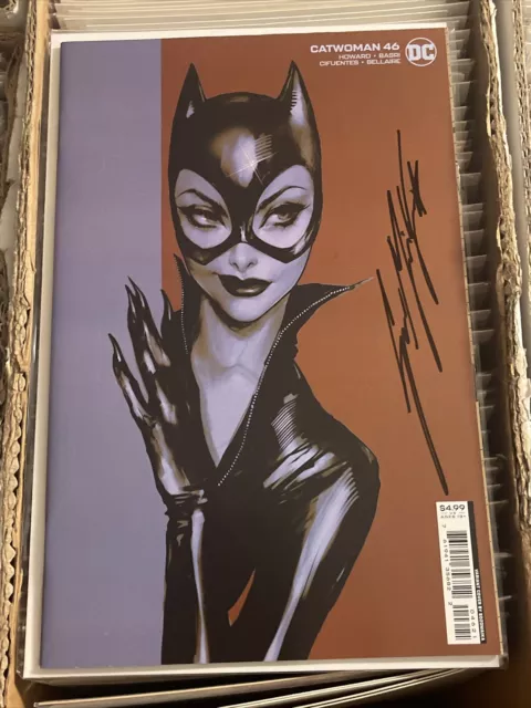 CATWOMAN #46 SOZOMAIKA SIGNED VARIANT COVER B 2022 dc comics sami basri