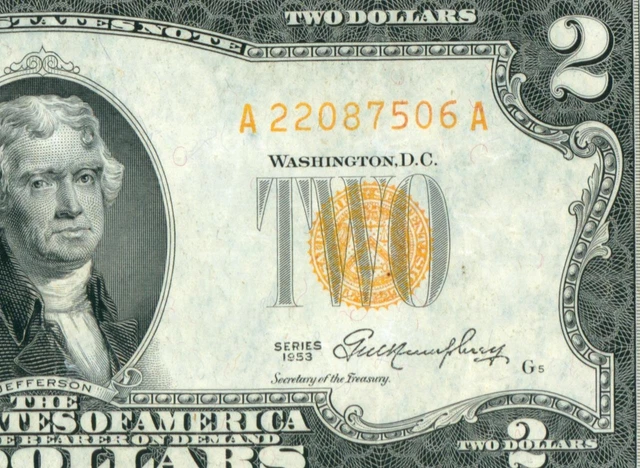 $2 1953 United States Note ** DAILY CURRENCY AUCTIONS ** COMBINED SHIPPING
