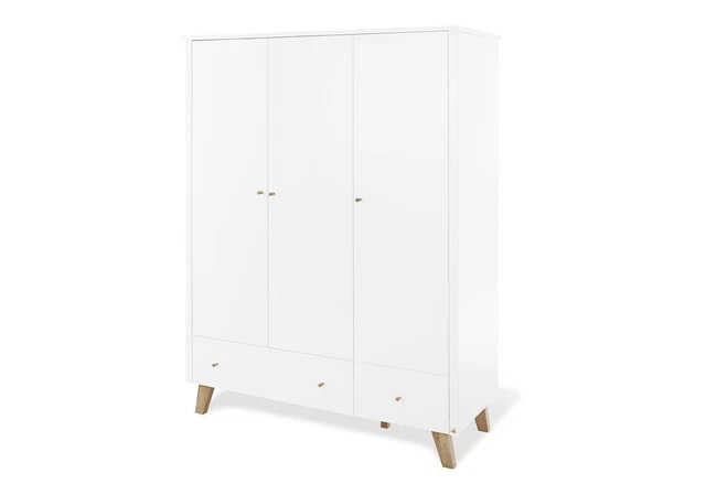Pinolino Kleiderschrank PAN (LBH 56x145x185 cm) LBH 56x145x185 cm weiß