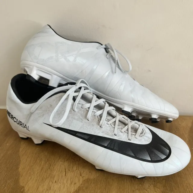Nike Mercurial Victory VI Ronaldo FG Boots 7/41 White CR7 White/Blue Tint