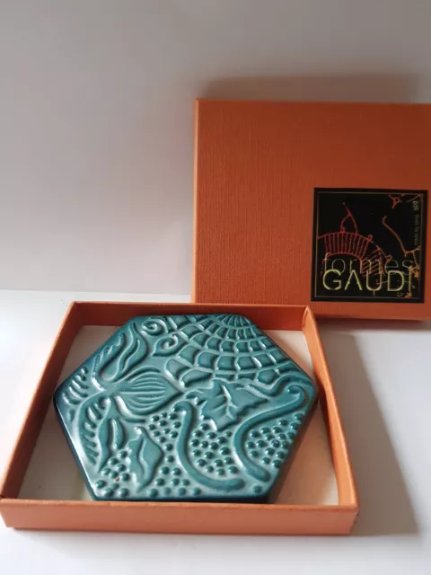 Escofet Hydraulic Mosaic Tile Gaudí IN Miniature by Okho Ceramics Blue/Green■
