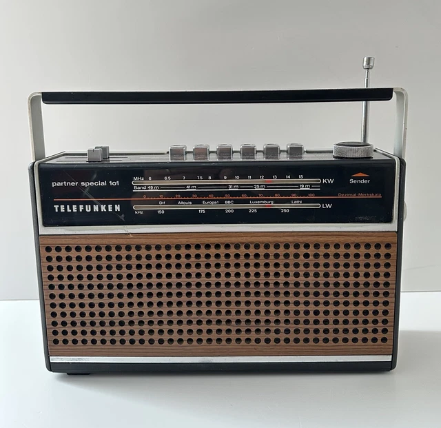Transistor Tuner Radio vintage partner special 101 Telefunken Deutschland (TFK),